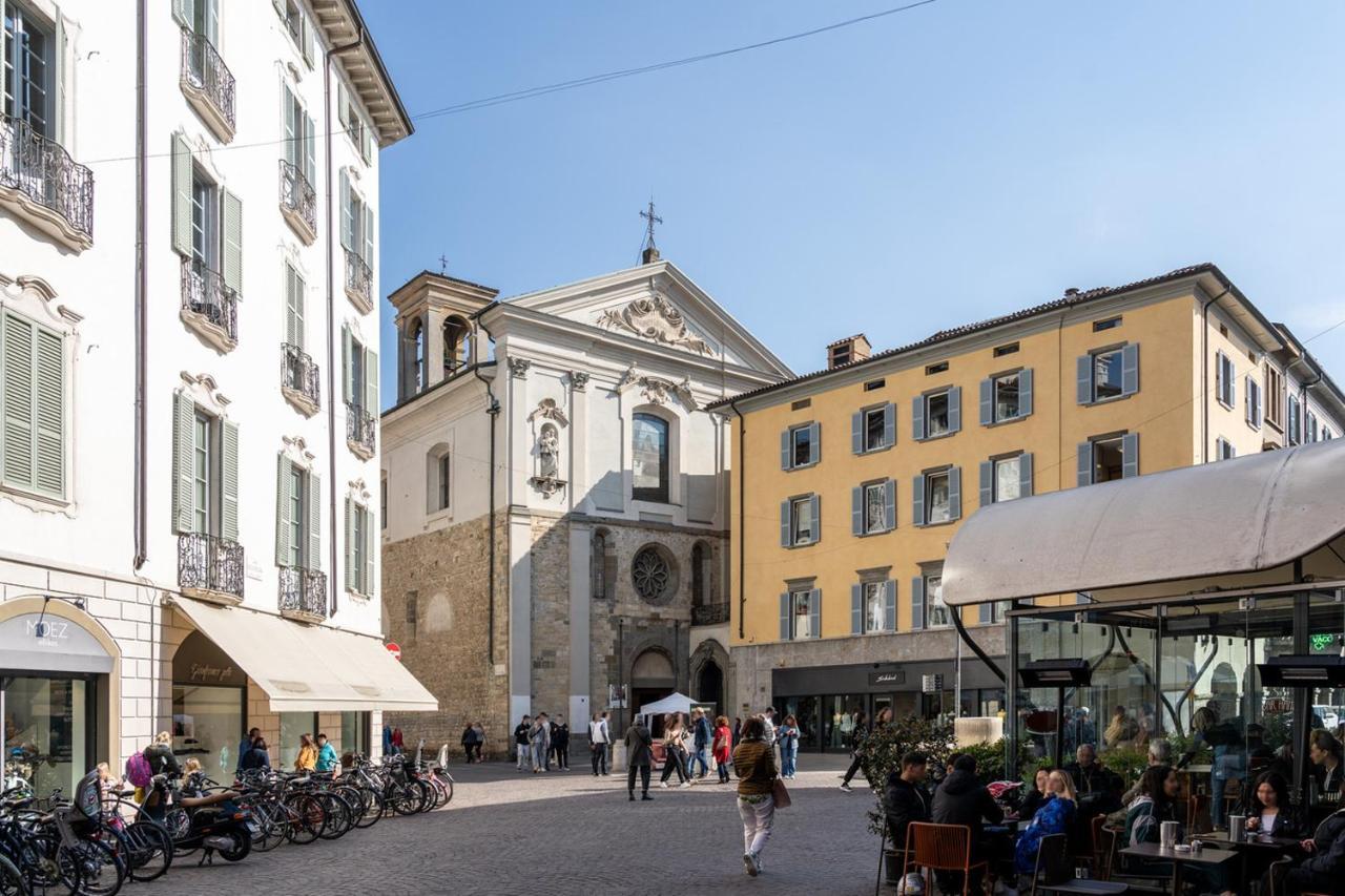 Centro Storico - Leonardo House Apartman Bergamo Kültér fotó